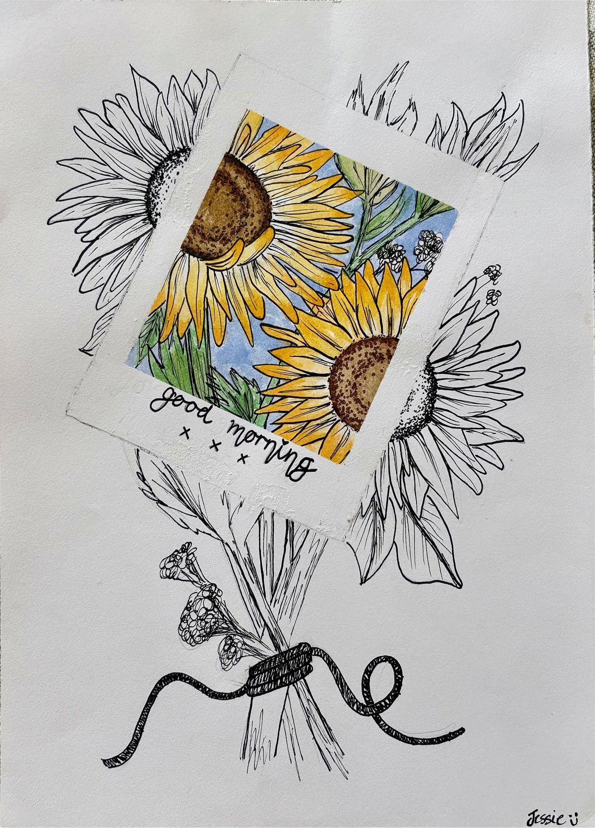 Good Morning Sunflowers — HR Digital Download