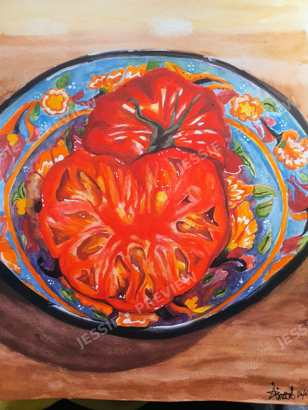 Heirloom Tomato — Print